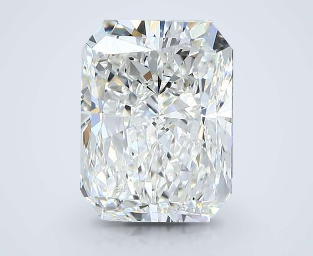 4.34 Carat Radiant Natural Diamond