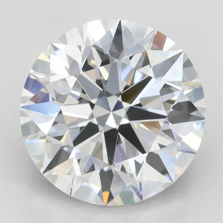 2.63ct D VVS1 Rare Carat Ideal Cut Round Lab Grown Diamond