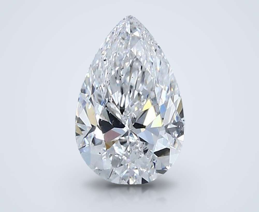1.30 Carat Pear Natural Diamond