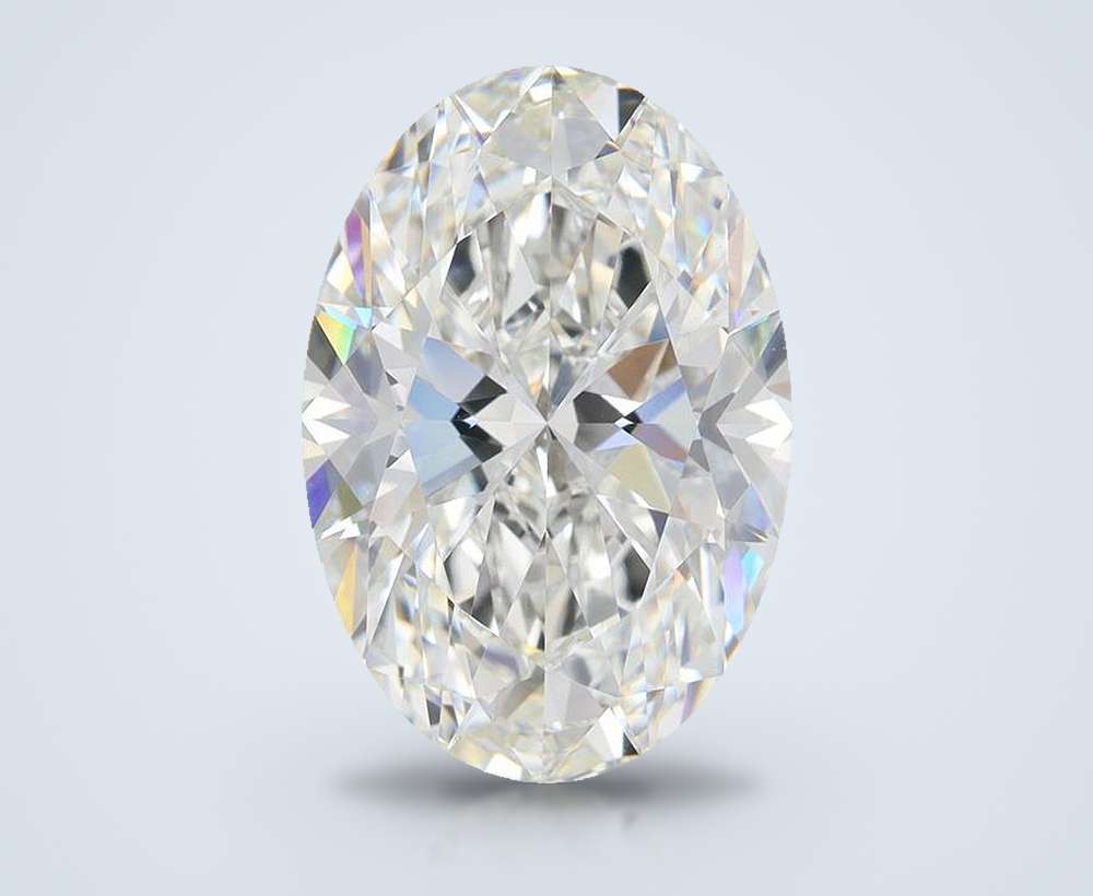 9.37 Carat Oval Lab Diamond