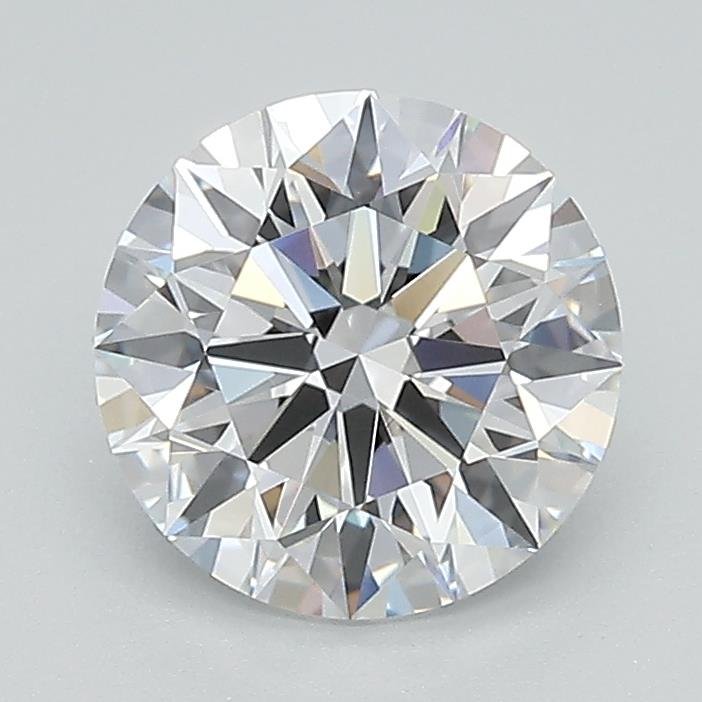 1.63ct D VVS1 Rare Carat Ideal Cut Round Lab Grown Diamond