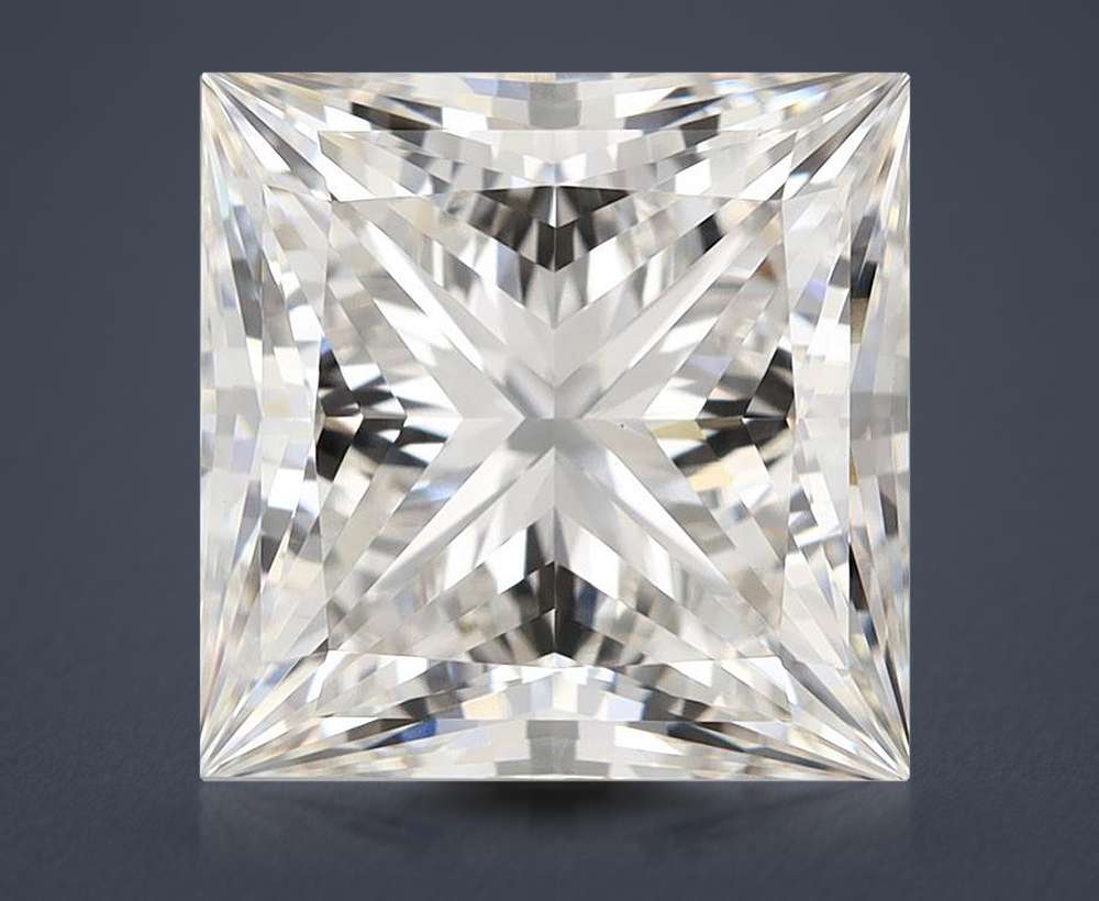 7.09 Carat Princess Lab Diamond