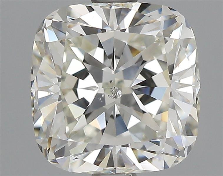 2.22ct J SI2 Rare Carat Ideal Cut Cushion Diamond