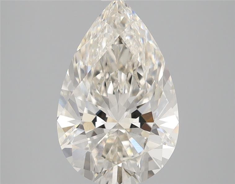 2.07ct H VS1 Rare Carat Ideal Cut Pear Lab Grown Diamond