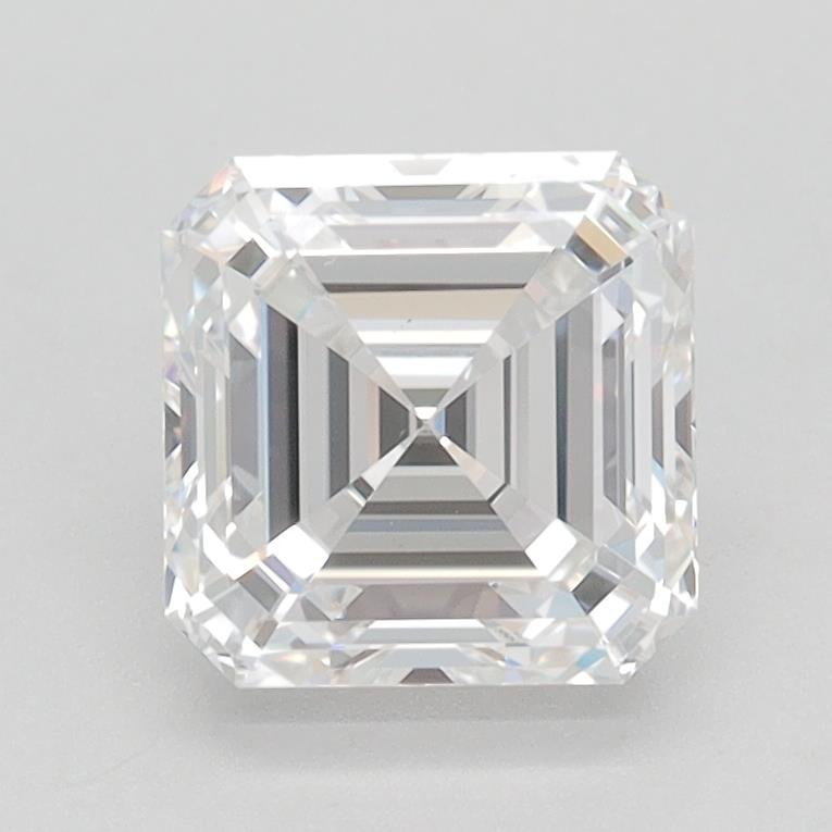 1.77ct F VS1 Rare Carat Ideal Cut Asscher Lab Grown Diamond