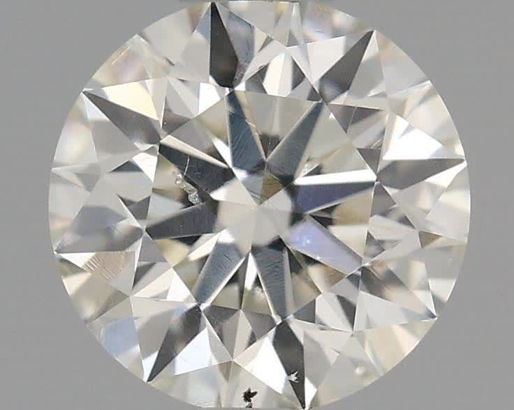 0.61ct G SI1 Rare Carat Ideal Cut Round Diamond