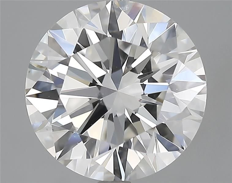 4.05ct F VS1 Rare Carat Ideal Cut Round Diamond