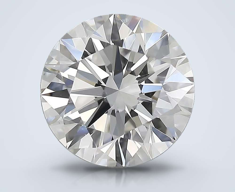 4.05 Carat Round Natural Diamond