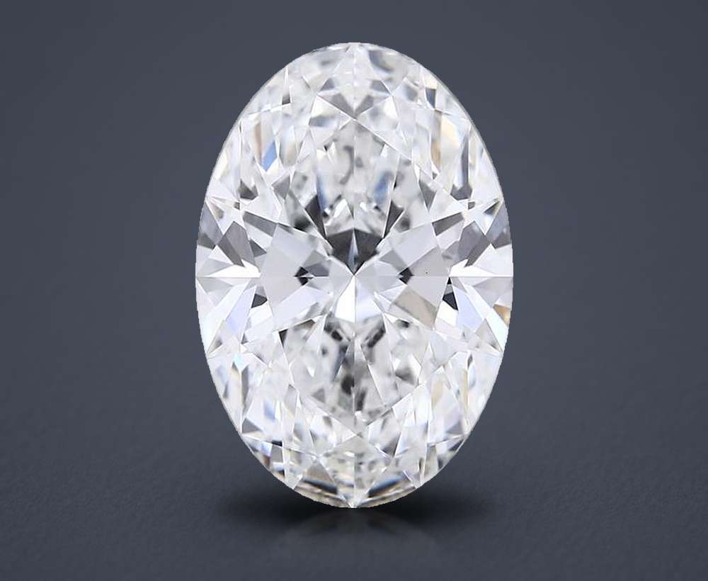 7.09 Carat Oval Lab Diamond