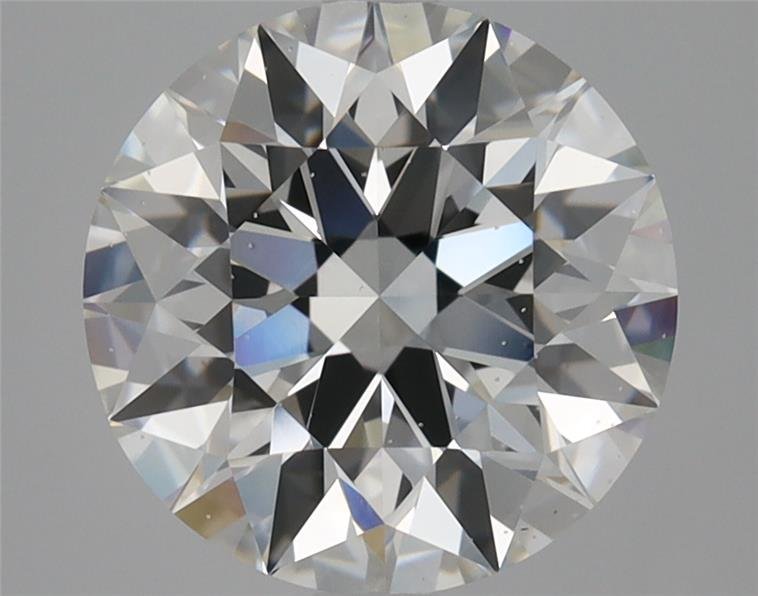 2.40ct E SI1 Rare Carat Ideal Cut Round Diamond