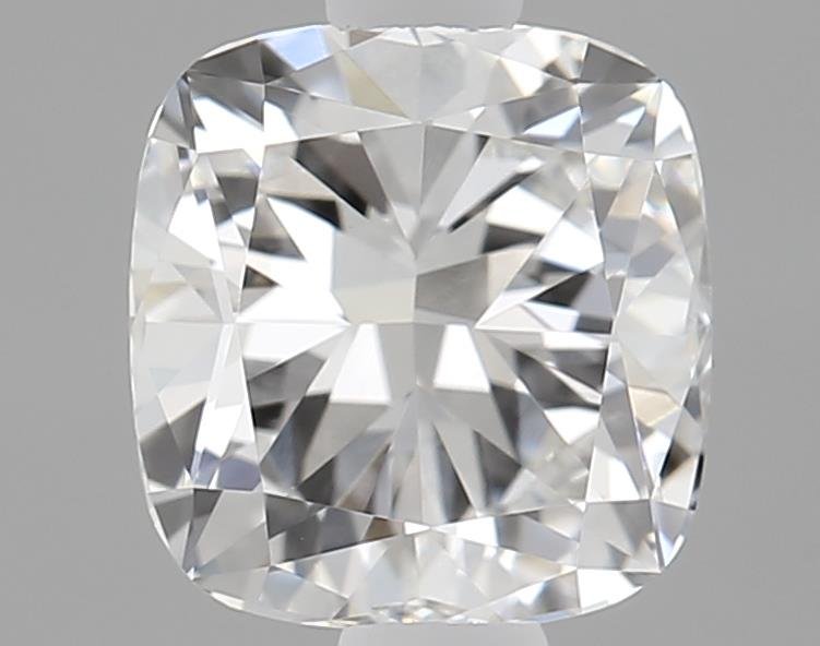 0.88ct F VVS2 Rare Carat Ideal Cut Cushion Lab Grown Diamond