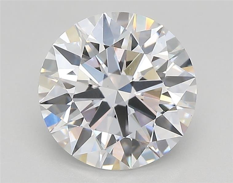 2.85ct D VS1 Rare Carat Ideal Cut Round Lab Grown Diamond