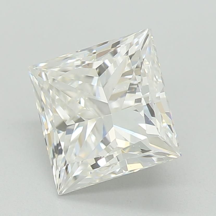 1.09ct D VS1 Rare Carat Ideal Cut Princess Lab Grown Diamond