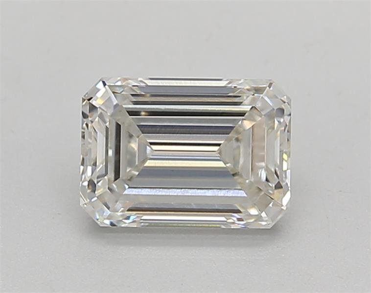 1.04ct H VVS2 Rare Carat Ideal Cut Emerald Lab Grown Diamond