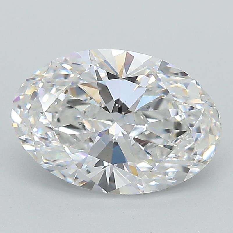 1.92ct E VS1 Rare Carat Ideal Cut Oval Lab Grown Diamond