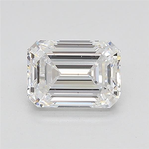 1.27ct D VS2 Excellent Cut Emerald Lab Grown Diamond