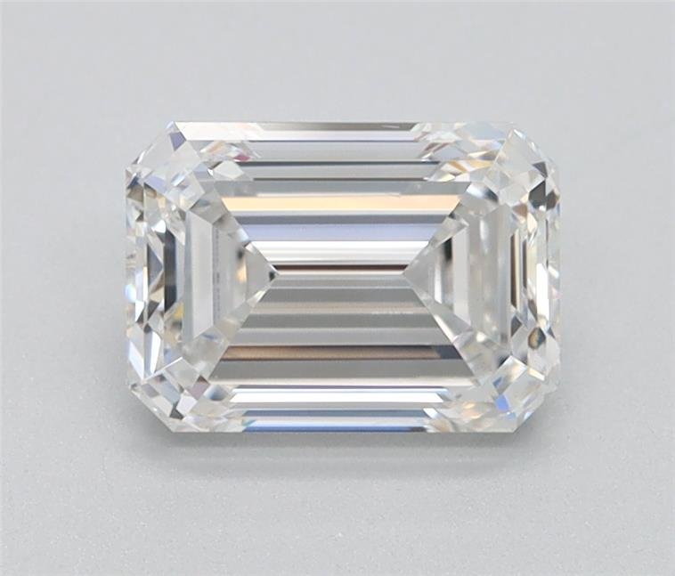 1.50ct E VS2 Rare Carat Ideal Cut Emerald Lab Grown Diamond