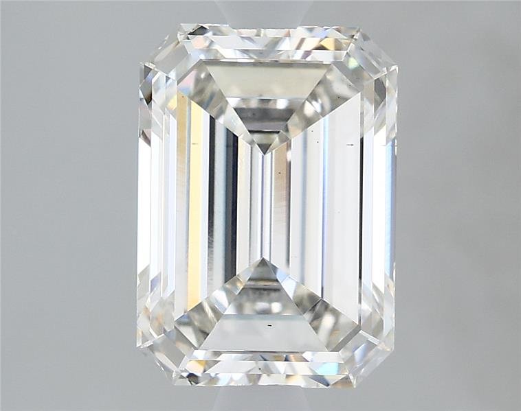 2.58ct H VS2 Very Good Cut Emerald Lab Grown Diamond