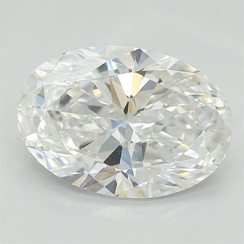 1.09ct D VVS2 Very Good Cut Oval Lab Grown Diamond