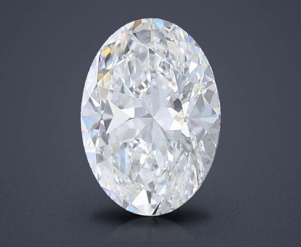 0.90 Carat Oval Natural Diamond