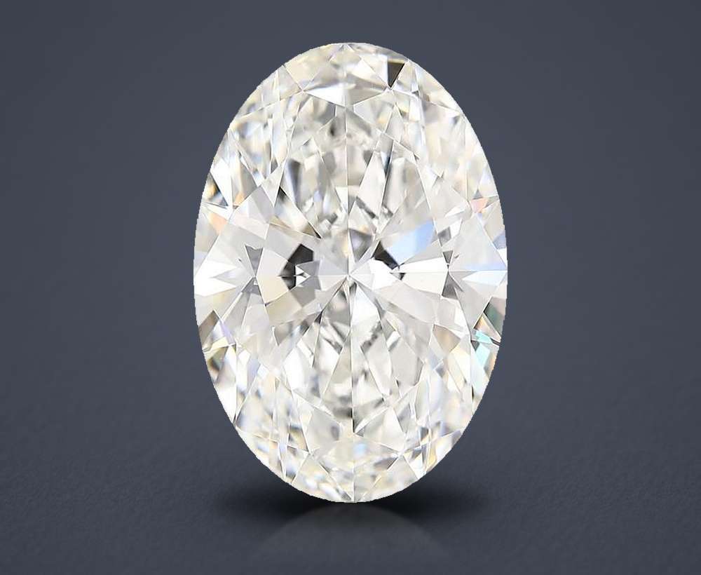 8.05 Carat Oval Lab Diamond