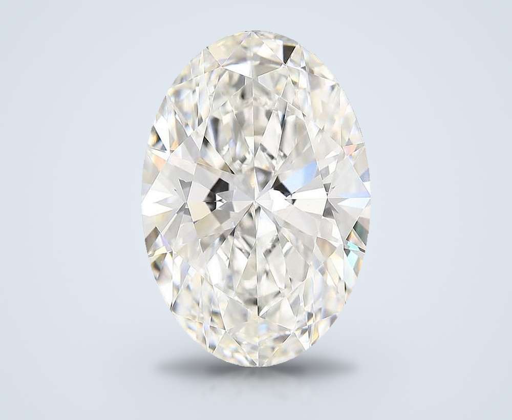 8.05 Carat Oval Lab Diamond