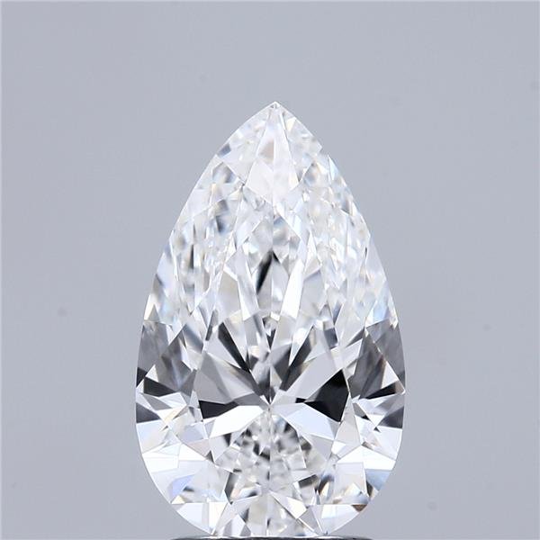 2.00 Carat Pear Lab Diamond