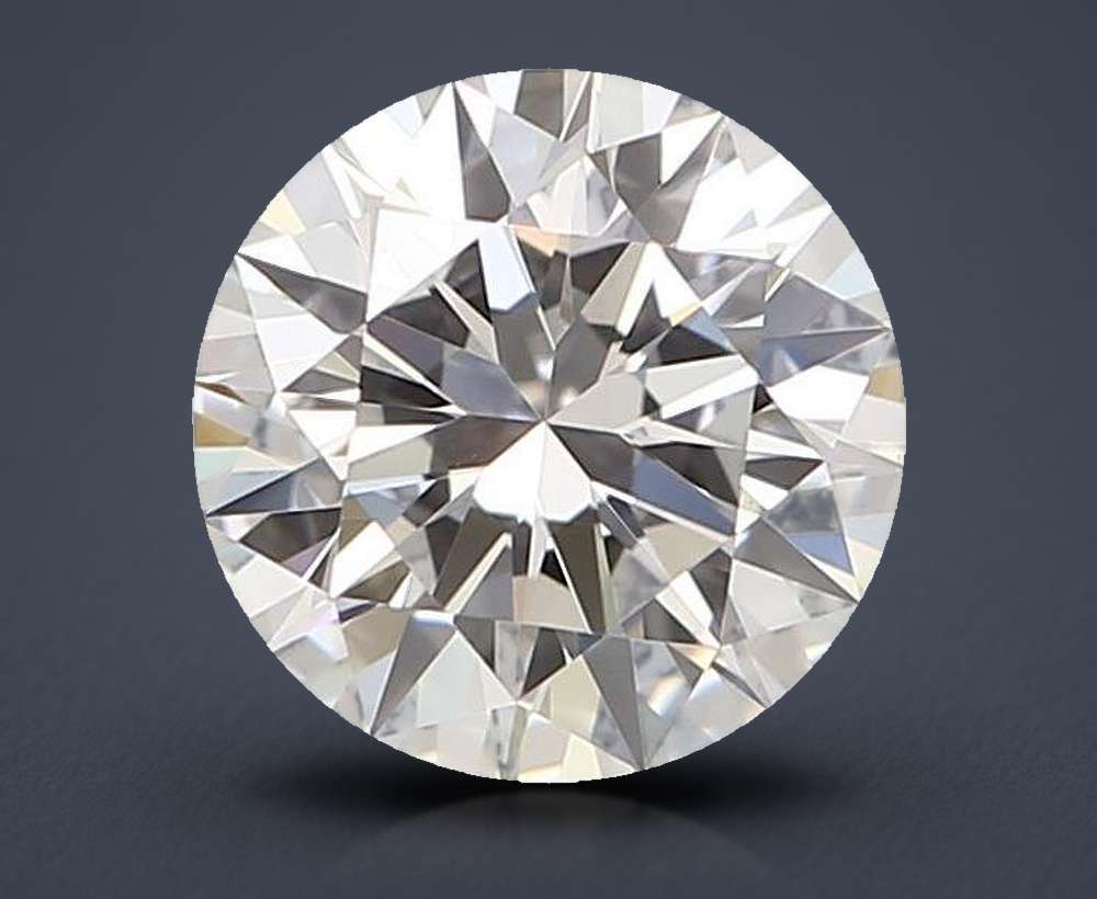 0.63 Carat Round Natural Diamond