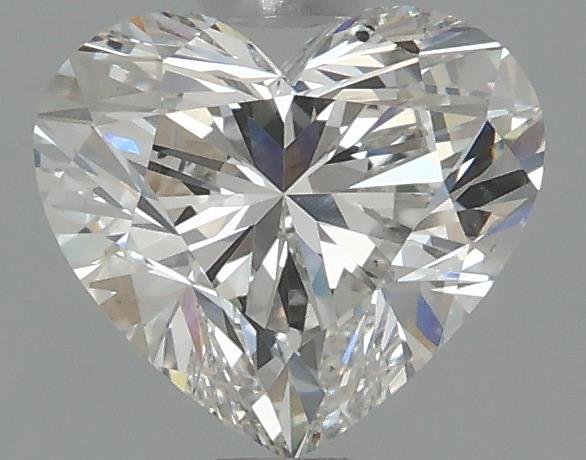 1.36ct F VS2 Rare Carat Ideal Cut Heart Lab Grown Diamond