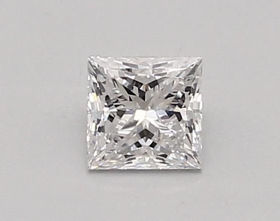 0.56ct D VVS2 Rare Carat Ideal Cut Princess Lab Grown Diamond