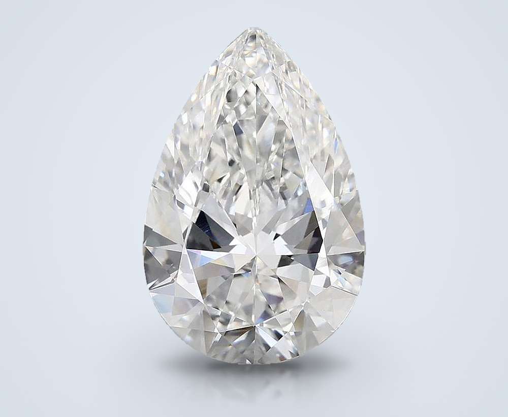 4.90 Carat Pear Lab Diamond