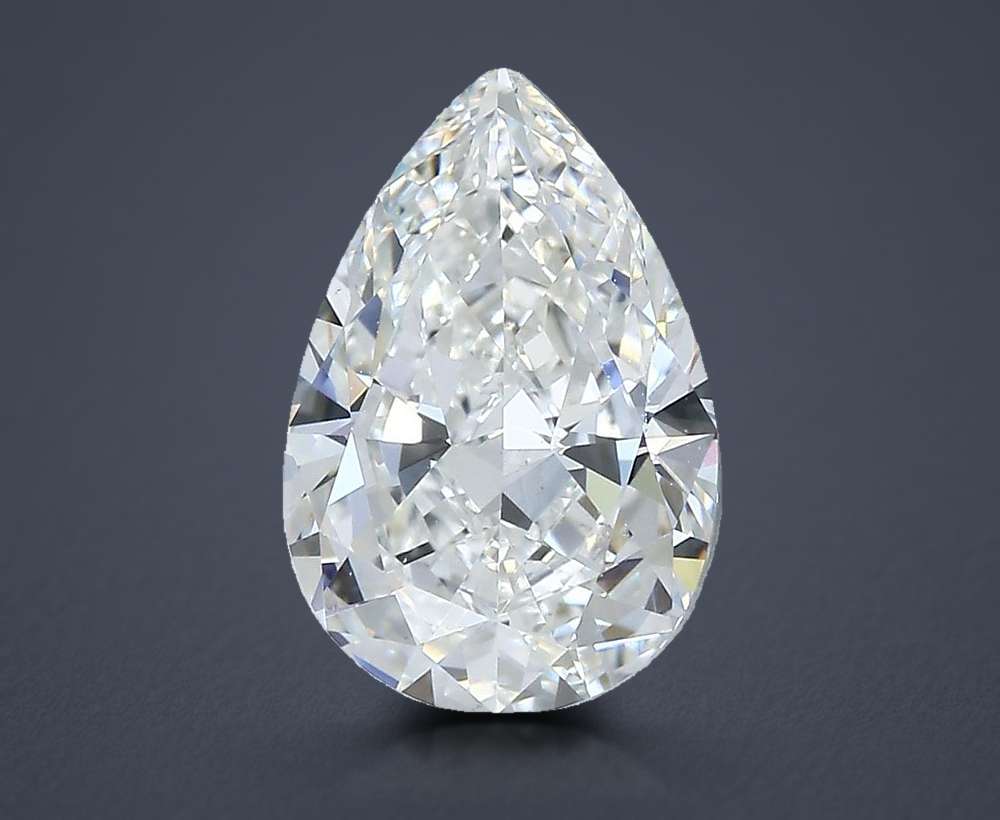 2.52 Carat Pear Natural Diamond