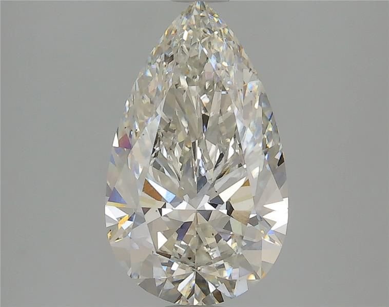 2.75ct H VS2 Rare Carat Ideal Cut Pear Lab Grown Diamond