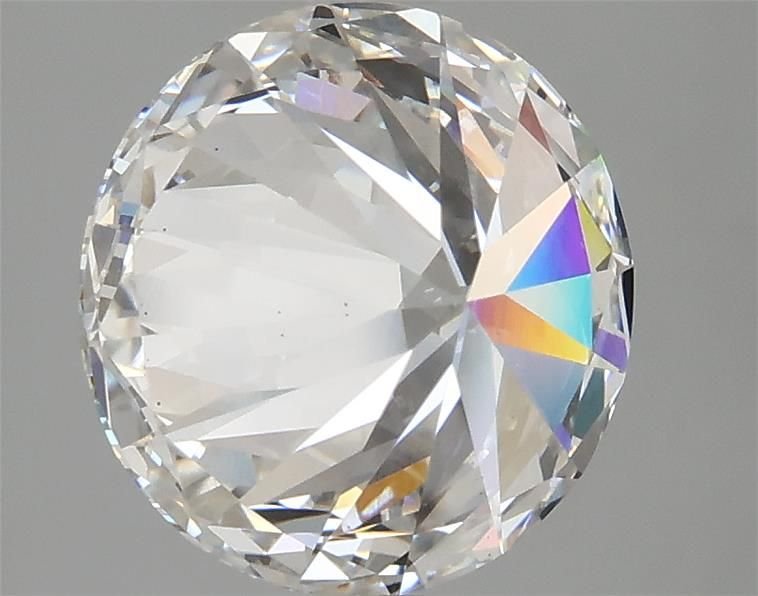 3.20ct F SI1 Rare Carat Ideal Cut Round Lab Grown Diamond