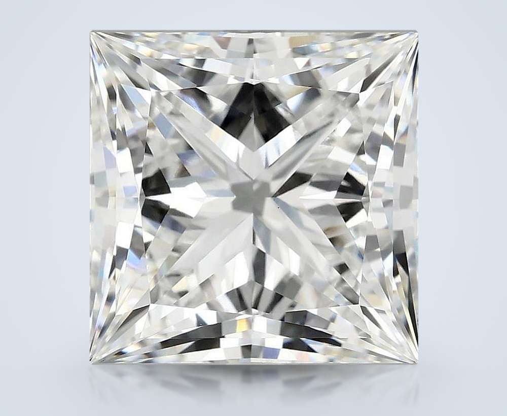 7.66 Carat Princess Lab Diamond