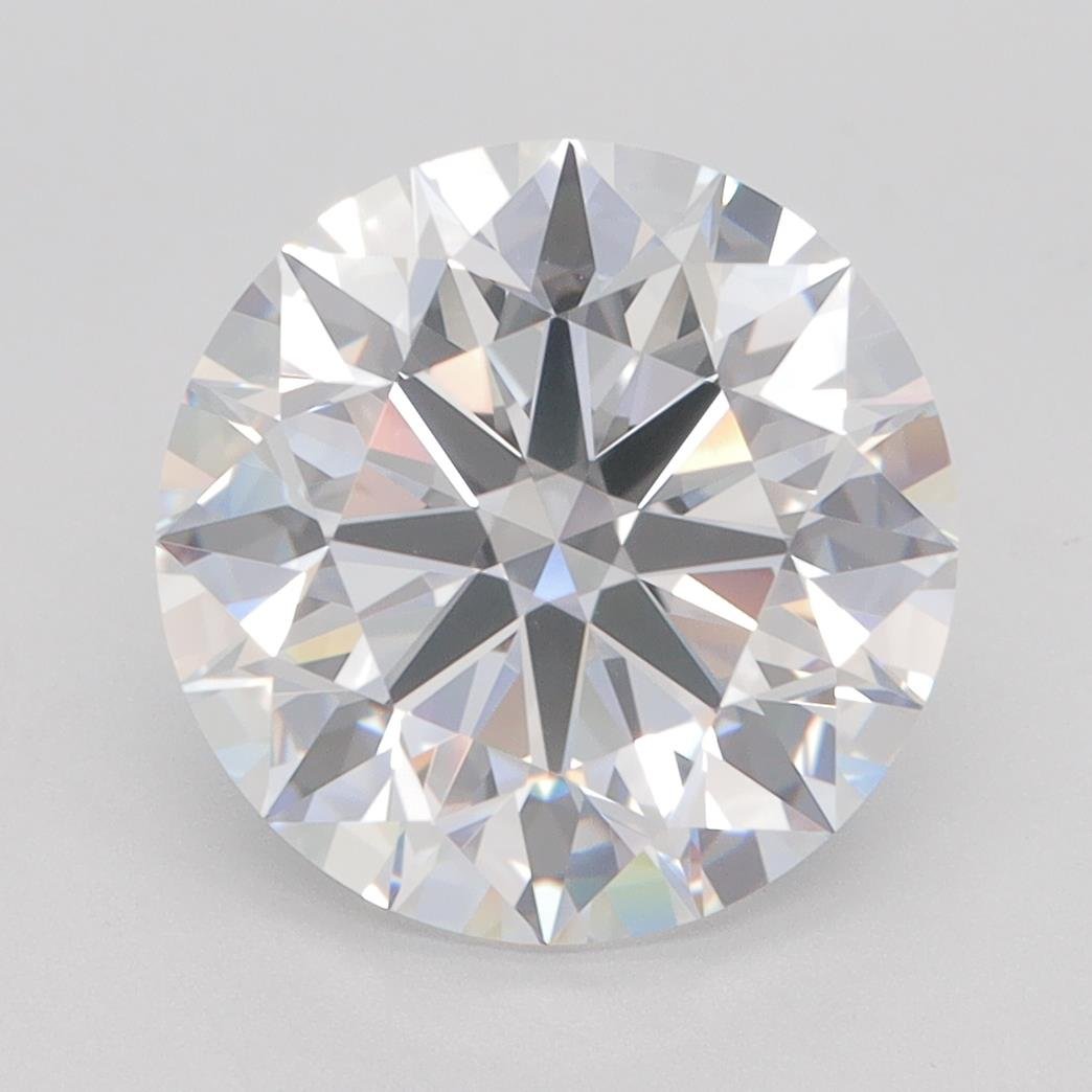 4.02ct E VVS2 Rare Carat Ideal Cut Round Lab Grown Diamond