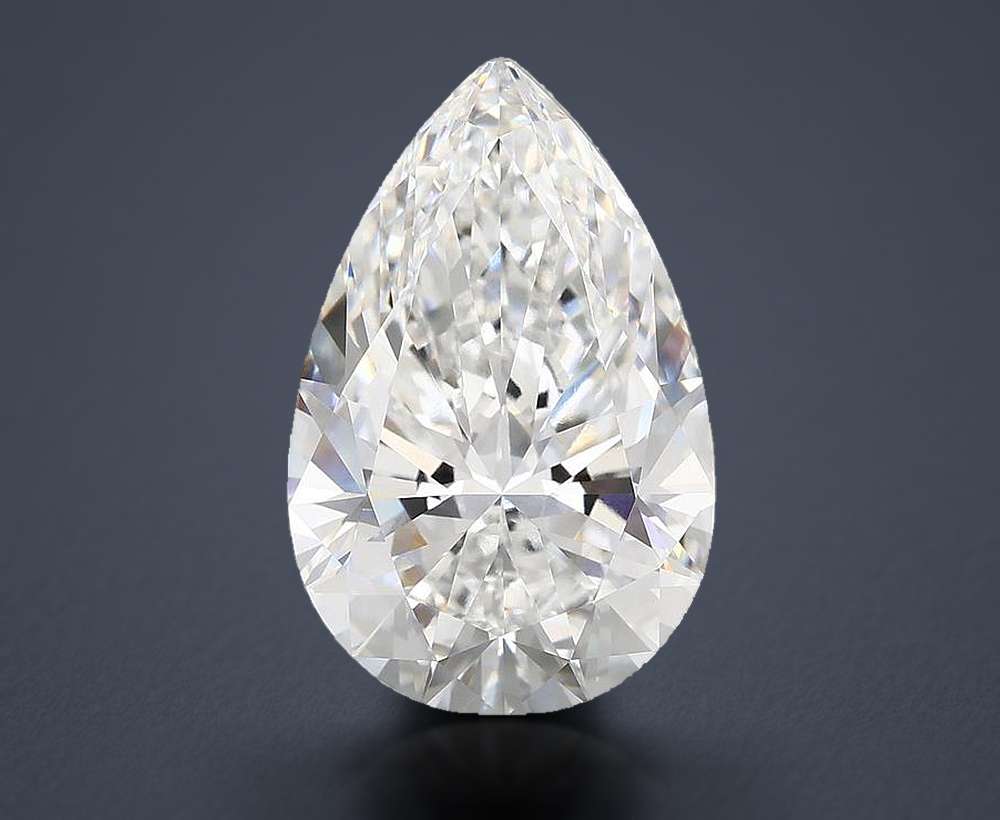 7.24 Carat Pear Lab Diamond