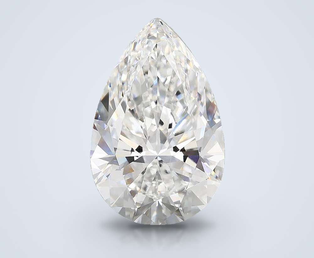 7.24 Carat Pear Lab Diamond