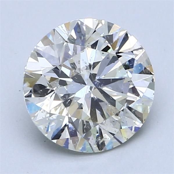 2.50ct I SI2 Rare Carat Ideal Cut Round Diamond