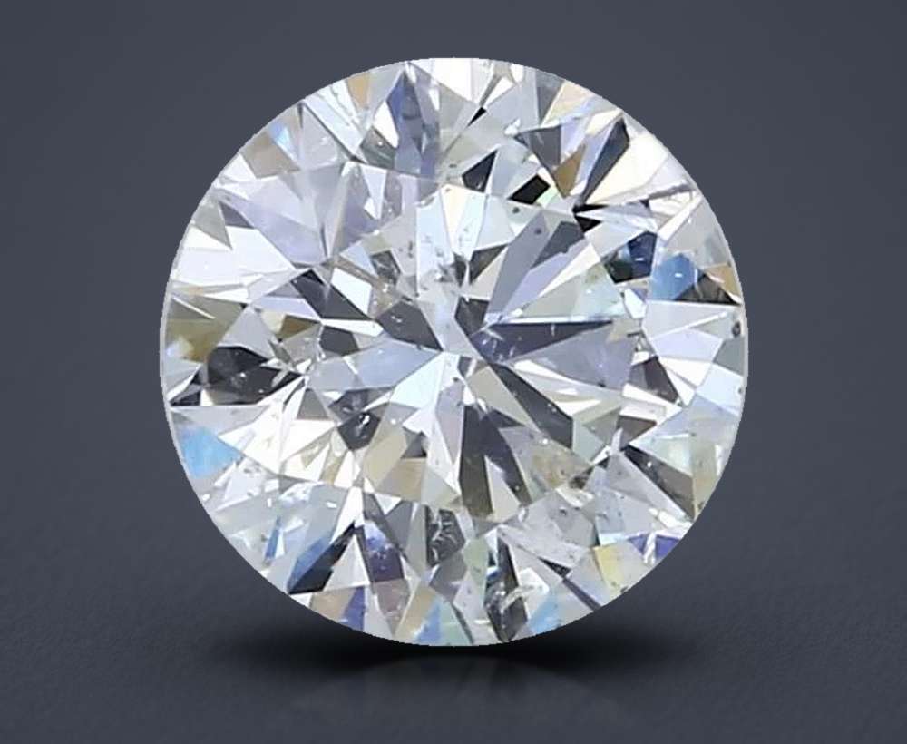 2.50 Carat Round Natural Diamond