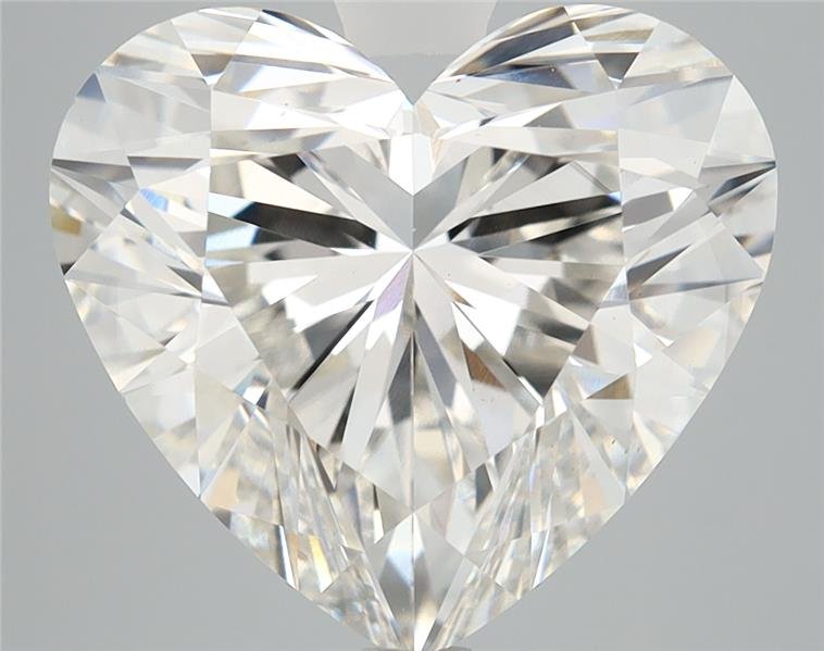 7.10ct H VS2 Rare Carat Ideal Cut Heart Lab Grown Diamond