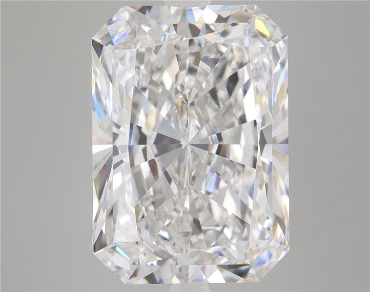 10.68ct F VS2 Rare Carat Ideal Cut Radiant Lab Grown Diamond