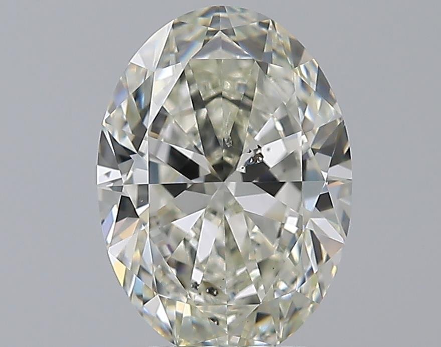 2.50ct J SI2 Rare Carat Ideal Cut Oval Diamond