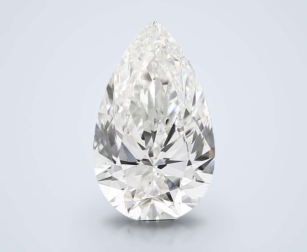9.53 Carat Pear Lab Diamond