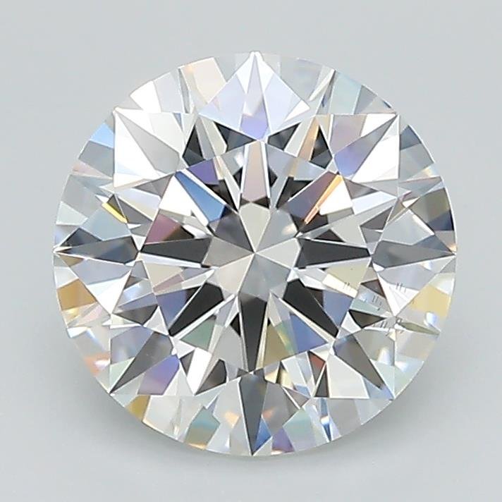 1.95ct D SI1 Rare Carat Ideal Cut Round Lab Grown Diamond