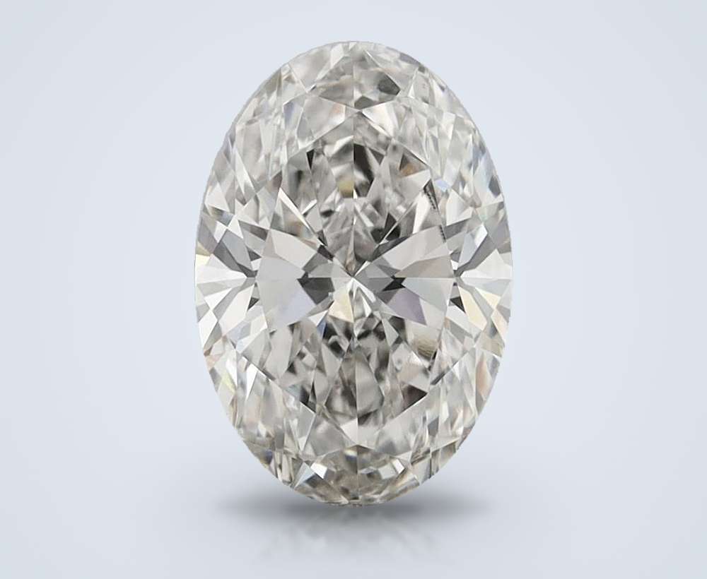 2.54 Carat Oval Lab Diamond
