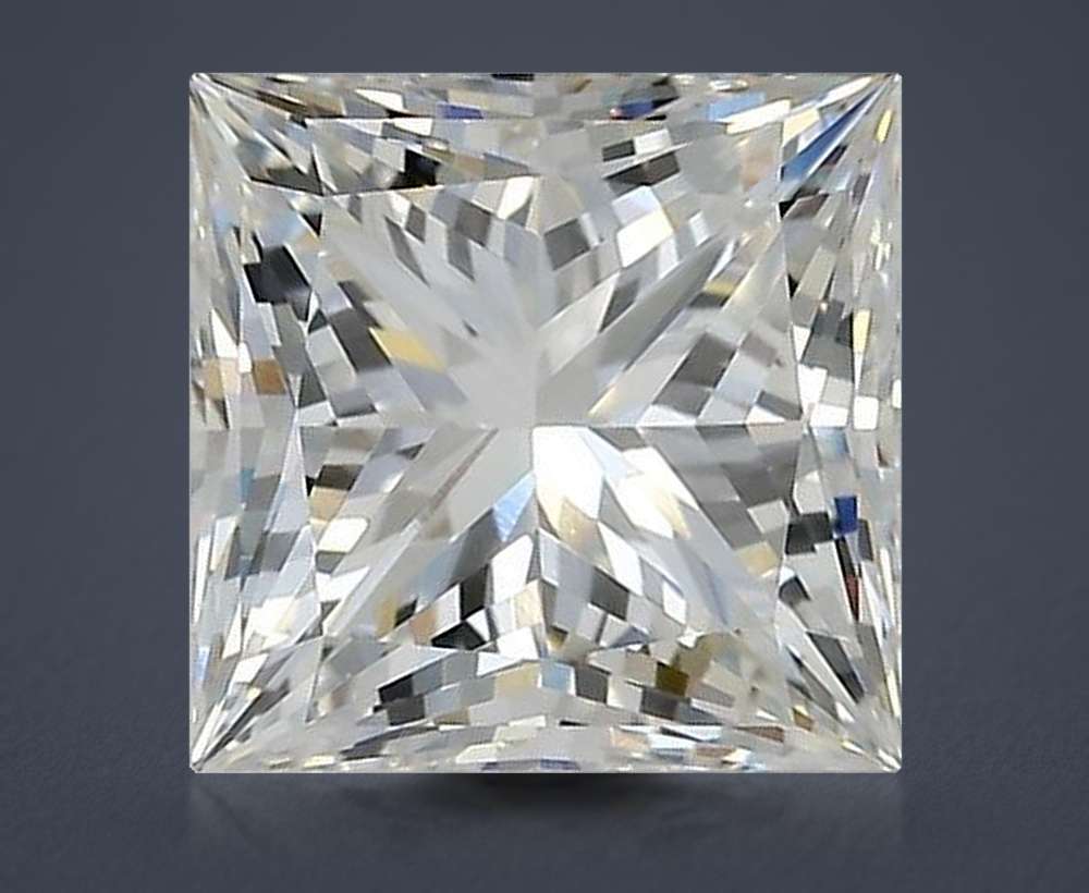 2.73 Carat Princess Lab Diamond