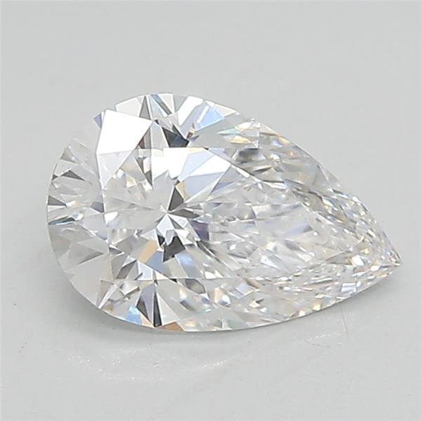 0.90ct E VVS2 Rare Carat Ideal Cut Pear Lab Grown Diamond