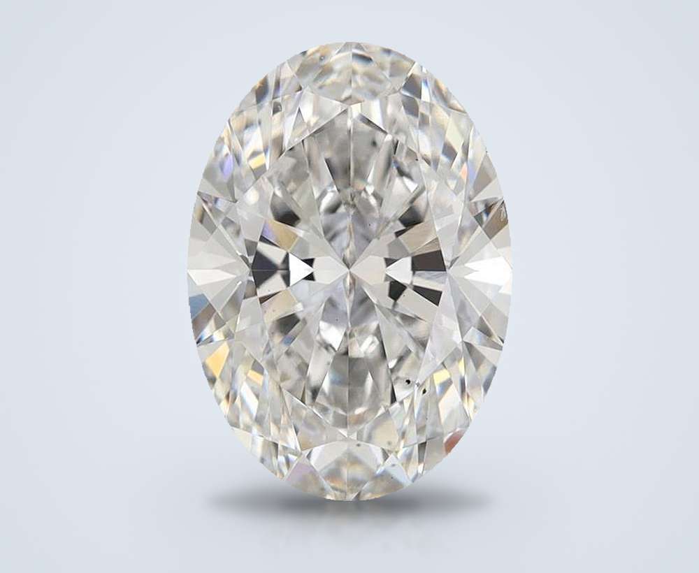 3.52 Carat Oval Lab Diamond