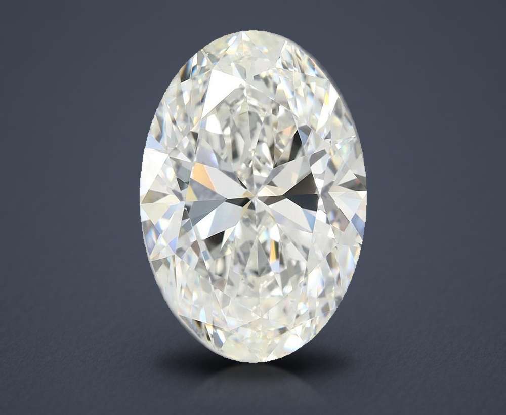 5.02 Carat Oval Lab Diamond